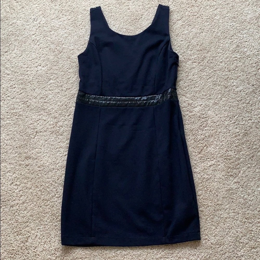 Blue dress